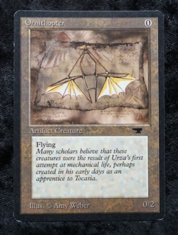 Ornithopter Antiquities MP Common MAGIC THE GATHERING CARD MTG - Image 1
