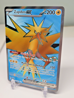 Zapdos ex - SV: Scarlet & Violet 151 Ultra Rare Holo Pokemon TCG Card 192/165 NM - Image 2