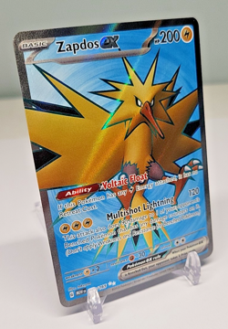 Zapdos ex - SV: Scarlet & Violet 151 Ultra Rare Holo Pokemon TCG Card 192/165 NM - Image 3