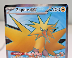 Zapdos ex - SV: Scarlet & Violet 151 Ultra Rare Holo Pokemon TCG Card 192/165 NM - Image 4