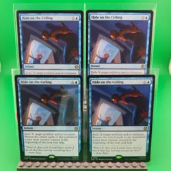Hide on the Ceiling Playset (4 Copies) Magic The Gathering SPM - Image 1