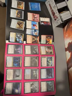 MTG 1500+ card lot. folder many rares,Tron,dice,playmats, Spiderman foils 5kg+ - Image 4