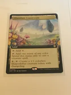 Abundant Countryside #0042 EXTENDED ART Non-Foil NP: Lorwyn Eclipsed - Image 1
