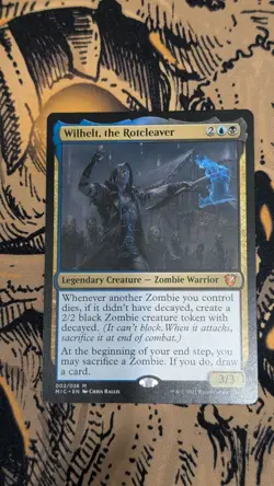 MTG Wilhelt the Rotcleaver Commander Innistrad MIC 002 NM/M 💀DeathCoronaNerd💀 - Image 2