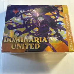 Wizards of the Coast Magic: The Gathering Dominaria United Collector Booster Box - Image 1