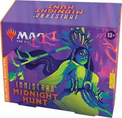 1X MTG Innistrad Midnight Hunt Collector Booster Box Sealed - Image 1