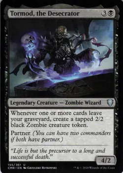 MTG Tormod, the Desecrator (155) | NM | Commander Legends {CMR} - Image 1