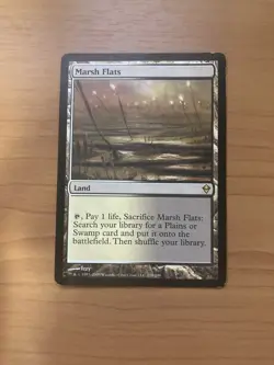 Marsh Flats Zendikar Played Condition - Image 1