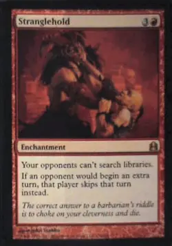 Stranglehold - Commander: #136, Magic: The Gathering Lp C287 - Image 1