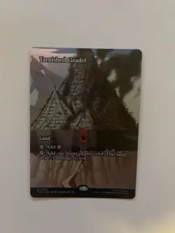 MTG- Avatar:The Last Airbender:Eternal Legal - Tarnished Citadel Borderless Foil - Image 1