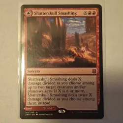 Magic: The Gathering Zendikar Rising Shatterskull Smashing & Hammer Pass Red - Image 1