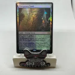 Overgrown Tomb *Rare* Magic MtG x1 Lorwyn Eclipsed ECL 266 FOIL RARE - Image 1