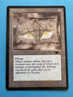 MTG MAGIC THE GATHERING ANTIQUITIES ORNITHOPTER - LP - Image 1