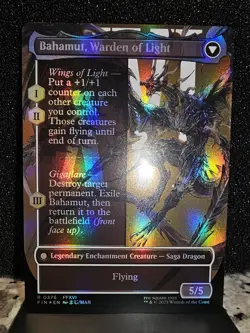 Final Fantasy MTG - Dion, Bahamut's Dominant Borderless Rare Foil (Near Mint) - Image 5