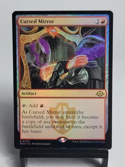 Magic the Gathering - Modern Horizons 3 - Cursed Mirror - FOIL - Image 1