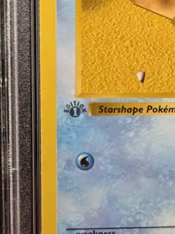 Staryu PSA 10 Gem MINT 1st ed Base Shadowless Pokemon card 1999 WOTC - Image 2