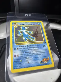 Pokemon TCG Misty's Golduck Gym Challenge 12 Holo Unlimited Rare - Image 2