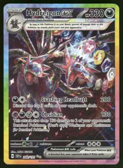 Pokemon Cards Hydreigon ex 240/191 Surging Sparks Special Illustration Rare NM - Image 1