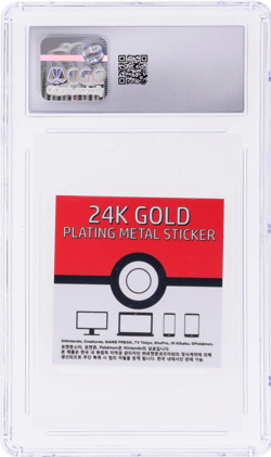 2023 Pokemon Popping Candy Stickers Korean Charizard 24k Gold Plating # CGC 10 - Image 2