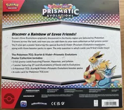 Pokemon TCG: Scarlet & Violet - Prismatic Evolutions Poster Collection. - Image 2