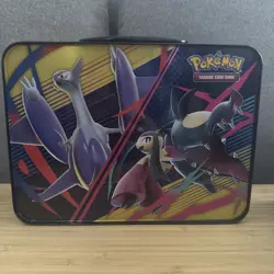 Pokemon Treasure Chest Lunch Box and Stickers - Image 2