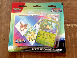 Pokemon TCG Prismatic Evolutions Tech Sticker Collection NEW Sealed - 3 Options! - Image 1