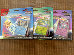 Pokemon TCG Prismatic Evolutions Tech Sticker Collection NEW Sealed - 3 Options! - Image 2