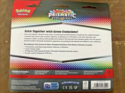 Pokemon TCG Prismatic Evolutions Tech Sticker Collection NEW Sealed - 3 Options! - Image 3