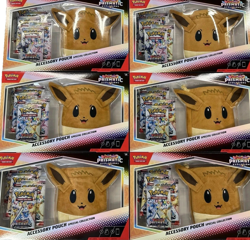 Pokemon Prismatic Evolutions Accessory Pouch Collection Sealed 6 Box Case - Image 2