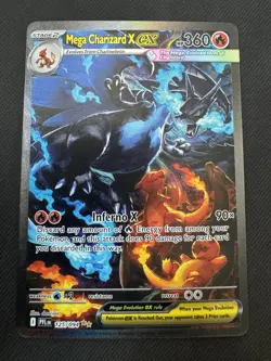 2025 Pokemon TCG - Me02: Phantasmal Flames Mega Charizard X ex SIR - #125/094 - Image 1