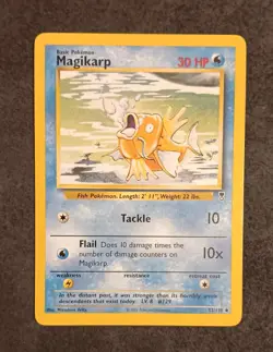 Magikarp 52/110 - Legendary Collection - 2002 - Pokemon TCG - Image 1