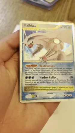 2007 Pokemon Diamond & Pearl Black Star Promos Palkia LV.X #DP18 HP - Image 2