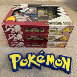 Pokemon TCG: Celebrations Collection Box Dark Sylveon V (x3) Lot Sealed - Image 3