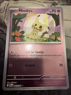 Mimikyu 042/094 Reverse Holo Phantasmal Flames Pokemon TCG NM/MT - Image 1