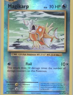 Magikarp Reverse Holo Pokemon tcg XY - Evolutions #33/108 - Image 1