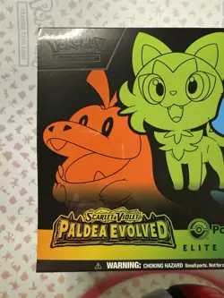 Paldea Evolved Pokemon Center PC ETB Elite Trainer Box - Sealed / NEW Exclusive - Image 2