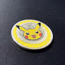 Pokemon XY Premium Collection Metal Pikachu Coin (Official 2017 Release) - Image 3