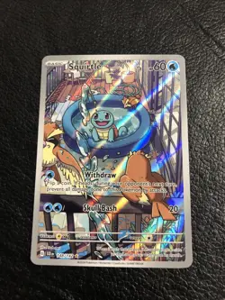B6 Squirtle 148/142 - Stellar Crown - Illustration Rare - Pokemon TCG - Image 1