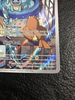 B6 Squirtle 148/142 - Stellar Crown - Illustration Rare - Pokemon TCG - Image 4