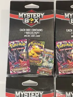 Lot of 4 Pokemon TCG Box Walmart Team Rocket Chase Pack Xy Vivid Box New - Image 4