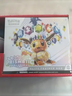 Pokemon TCG Prismatic Evolutions ETB Pokeball Sams Club Bundle PokeBall NIB - Image 3