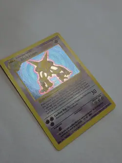 Alakazam Holo Rare Pokemon 1999 Base Set 1/102 NM-MT Cond **SEE PICS** 🔮🔮🔮 - Image 2