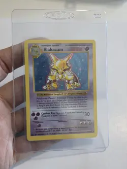 Alakazam Holo Rare Pokemon 1999 Base Set 1/102 NM-MT Cond **SEE PICS** 🔮🔮🔮 - Image 4