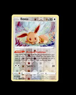 NM pokemon SWSH10: Astral Radiance reverseHolo Common Eevee 119/189 - Image 1