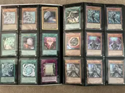 Yugioh Binder Collection w/ Hand Traps, Staples, Blue-Eyes + more - Image 2