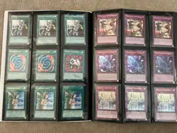 Yugioh Binder Collection w/ Hand Traps, Staples, Blue-Eyes + more - Image 4