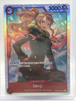 One Piece TCG Royal Blood - Sanji OP10-005 SR English - Image 1