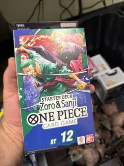 One Piece TCG Zoro & Sanji Starter Deck ST-12 English (SEALED) FAST SHIP IN HAND - Image 1