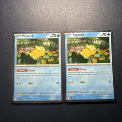Psyduck MEP 007 Mega Evolution Black Star Promo Pokemon Card Mint X2 - Image 1