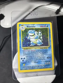 1999 Blastoise Holo Rare WOTC Pokemon Card TCG 2/102 Base Set, LP/MP Condition - Image 3